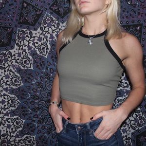 Cropped tank top